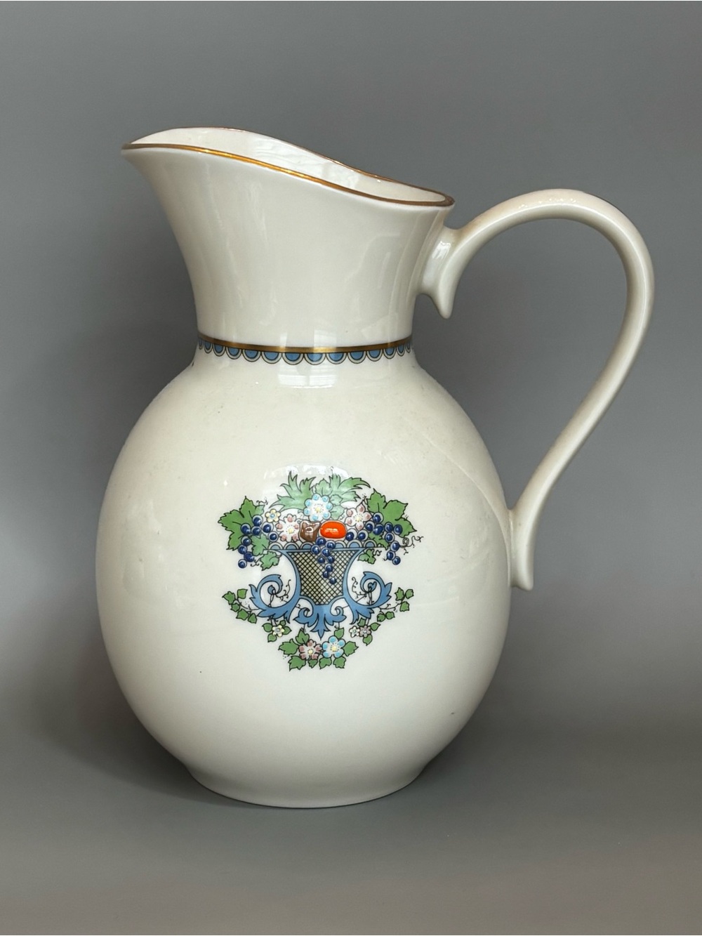 Vintage Lenox Autumn Pitcher - Gold Backstamp